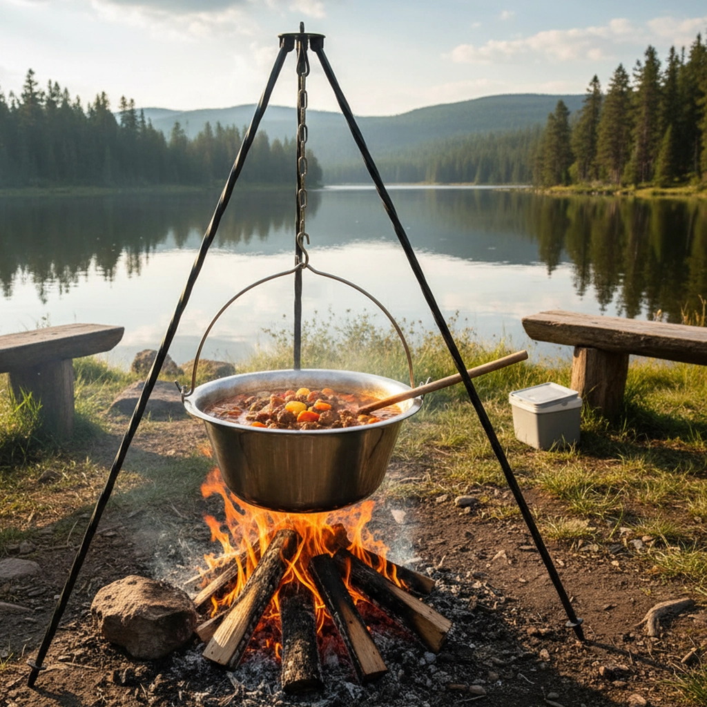 Antikorový kotlík s trojnožkou 14 l EASY